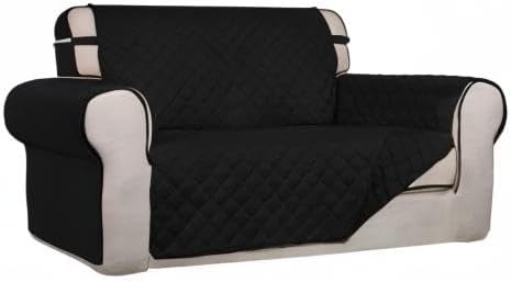 PureFit Reversible Quilted Couch Covers for Dogs Loveseat Sofa Cover 46.5”