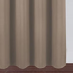 LEMOMO Cappuccino Thermal Blackout Curtains/52 x 108 Inch/Set of 2 Panels Room Darkening Curtains for Bedroom