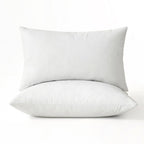 MIULEE 12x20 Pillow Inserts, Set of 4 Feather Down Throw Pillows
