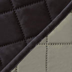 Easy-Going 4 Seater Sofa Slipcover Reversible Sofa Cover Water Resistant Couch Cover with Foam Sticks Elastic Straps Furniture Protector for Pets Children Dog Cat (XX-Large, Chocolate/Beige)