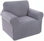 U-NICE HOME Recliner Chair Covers Stretch Couch Cover Sofa Cover Sofa Slipcover Furniture Protector for Chair Cover Pet Friendly(Armchair, Grey)