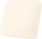 Smiry Printed Couch Cushion Covers, Stretch Soft Couch Covers for Sofa, Washable Non-Slip Sofa Slipcover Furniture Protector for Indoor and Outdoor (1 Pack, Cream)