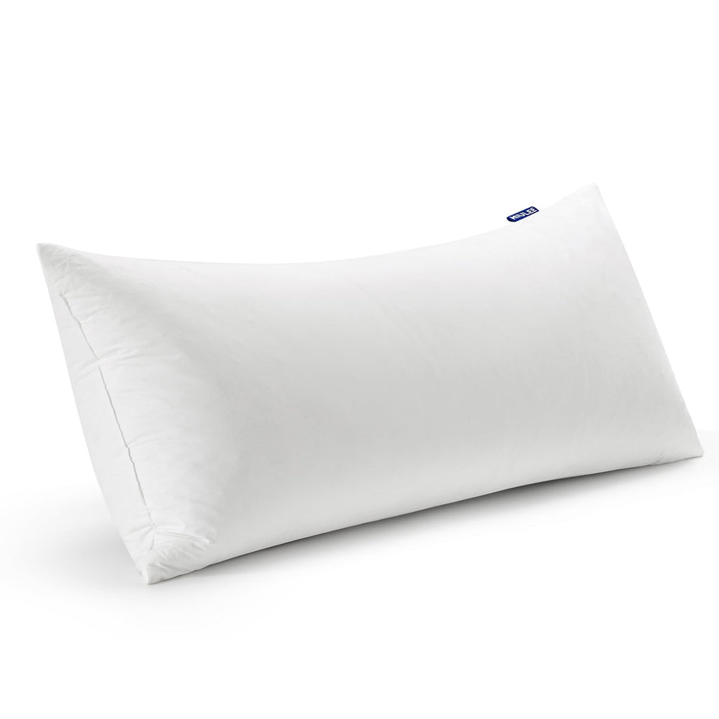 MIULEE 12x20 Pillow Inserts, Set of 4 Feather Down Throw Pillows