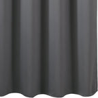 LEMOMO Grey Bedroom Blackout Curtains/52 x 63 Inch Long/Set of 2 Curtain Panels/Thermal Insulated Room Darkening Curtains for Bedroom