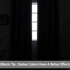 Yakamok Wide Thermal Blackout Patio Door Curtain Panel,Light Beige Grommet Sliding Door Insulated Curtains, Extra Wide Curtains for Sliding Glass Door,Light Beige, W52 x L84, 1 Panel