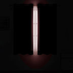 LEMOMO Burgundy Red Blackout Curtains 42 x 54 Inch Length Set of 2 Panels Grommet Bedroom Curtains for Living Room