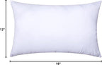 MIULEE Throw Pillow Insert Premium Pillow Stuffer Sham Rectangle Form for Decorative Cushion Bed Couch Sofa 12x16 Inch