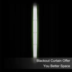 LEMOMO Blackout Curtains 52 x 90 Inch Long Light Green Curtains Set of 2 Panels Room Darkening Curtains for Bedroom and Living Room