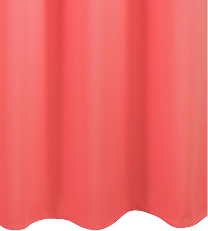 LEMOMO Blackout Curtains 52 x 90 Inch Long Coral Curtains Set of 2 Panels Room Darkening Curtains for Bedroom and Living Room