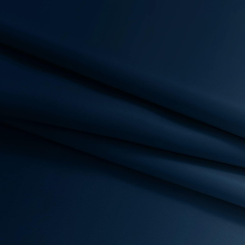 Yakamok Ombre Curtains Blue and Greyish White for Living Room,52Wx90L