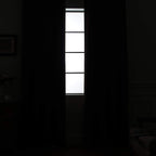 Yakamok Grey 100% Blackout Patio Door Curtain Panels W100 x L96, 1 Panel