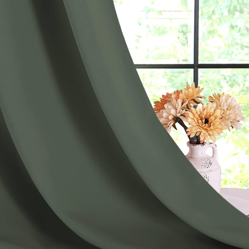 NICETOWN Valances and Tiers for Bathroom Kitchen Farmhouse for Christmas