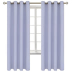 BGment Room Darkening Curtains 72 Inches Long - Grommet Thermal Insulated Drapes Window Treatment Curtains for Bedroom, 2 Panels, 52 x 72 Inch, Lavander