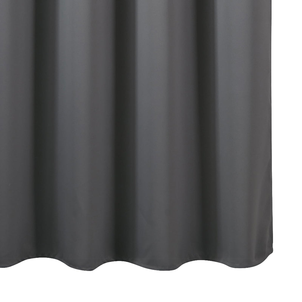 LEMOMO Blackout Curtains 66 x 72 Inch Long Frost Grey Curtains Set of 2 Panels Room Darkening Curtains for Bedroom and Living Room