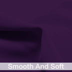 Yakamok Room Darkening Curtains 52x45 inch Length Purple-Living Room