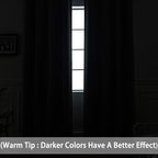 Yakamok Thermal Insulated Grommet Blackout Draperies/Drapes for Bedroom Window,Room Darkening Curtain Panels (2 Panels, W52 x L108 -Inch, Beige)