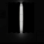 LEMOMO Light Beige Blackout Curtains 42 x 54 Inch Length Set of 2 Panels Grommet Bedroom Curtains for Living Room