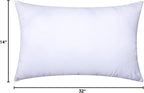 MIULEE Throw Pillow Insert Premium Pillow Stuffer Sham Rectangle Form for Decorative Cushion Bed Couch Sofa 14x32 Inch