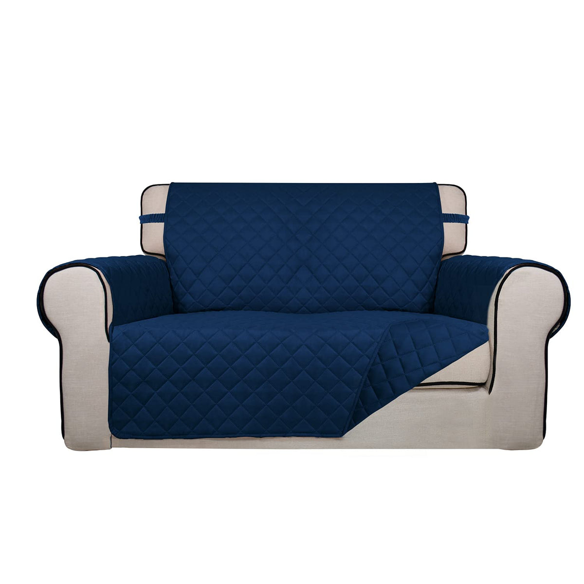 PureFit Reversible Quilted Couch Covers for Dogs Loveseat Sofa Cover 46.5”