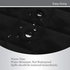 Easy-Going Oversized Chair Sofa Slipcover Reversible Sofa Cover Water Resistant Couch Cover Furniture Protector Cover with Elastic Straps for Pets Dog (Oversized Chair, Black/Black)
