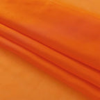 SpaceDresser Basic Rod Pocket Sheer Voile Window Curtain Panels White 1 Pair 2 Panels 38 Width 84 Inch Long for Kitchen Bedroom Children Living Room Yard(Orange,38 W x 84 L)
