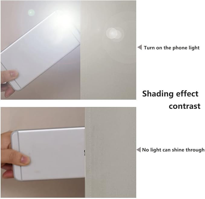 NICETOWN 100% Blackout Curtains 54 inches Long, Double-Deck Completely Blackout Window Treatment Thermal Insulated Lined Drapes for Small Window (Natural, 1 Pair, 46 inches Width Each Panel)