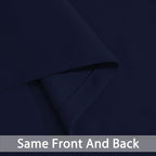 Yakamok Blackout Curtains Room Darkening Thermal Insulated Window Panels,Solid Grommet Top Drapes for Bedroom/Living Room(70Wx84L, Navy Blue, 2 Panels)