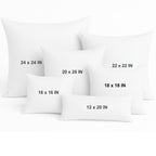 LANE LINEN Throw Pillow Insert - Pack of 2 16x16 Pillow Inserts for Decorative Pillow Covers, Throw Pillows Insert for Couch - White