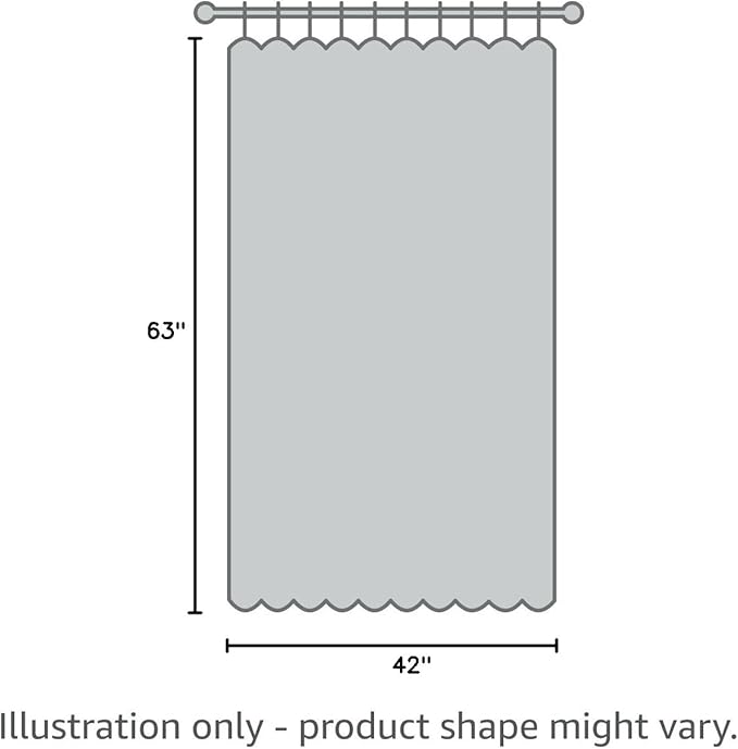 NICETOWN Burnt Orange 100% Blackout Lined Curtains, 2 Thick Layers Completely Blackout Window Treatment Panels Thermal Insulated Drapes for Kitchen (1 Pair, 42" Width x 63" Length Each Panel)