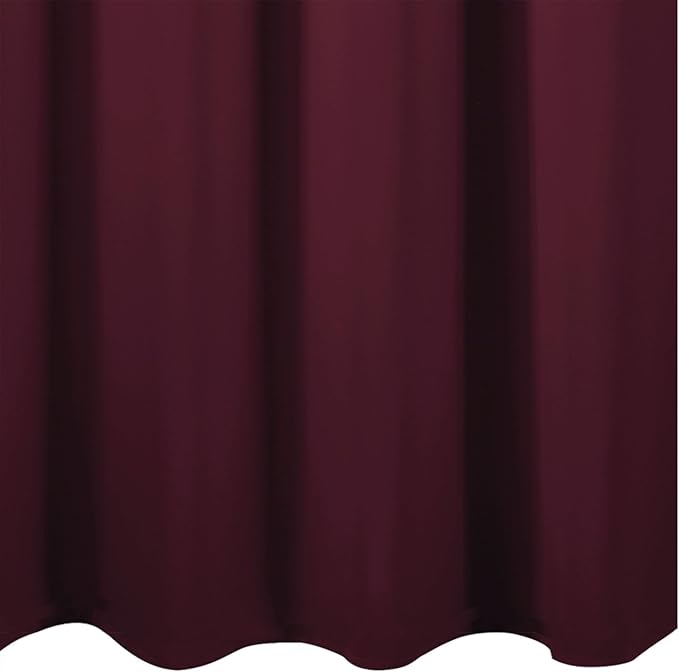 LEMOMO Blackout Curtains 52 x 120 Inch Long Burgundy Red Curtains Set of 2 Panels Room Darkening Curtains for Bedroom and Living Room