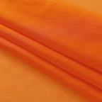 SpaceDresser Basic Rod Pocket Sheer Voile Window Curtain Panels Orange 1 Pair 2 Panels 52 Width 36 Inch Long for Kitchen Bedroom Children Living Room Yard（Orange, 52W x 36L）