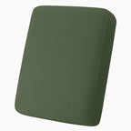 hyha Milk Silk Couch Cushion Covers, Soft Magic Sofa Covers Washable for Cushion Couch, Stretch Sectional Outdoor Cushion Covers for Patio Furniture with Elastic Bottom(Small, Bronze Green)