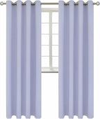 BGment Room Darkening Curtains 95 Inches Long - Grommet Thermal Insulated Drapes Window Treatment Curtains for Bedroom, 2 Panels, 52 x 95 Inch, Lavander