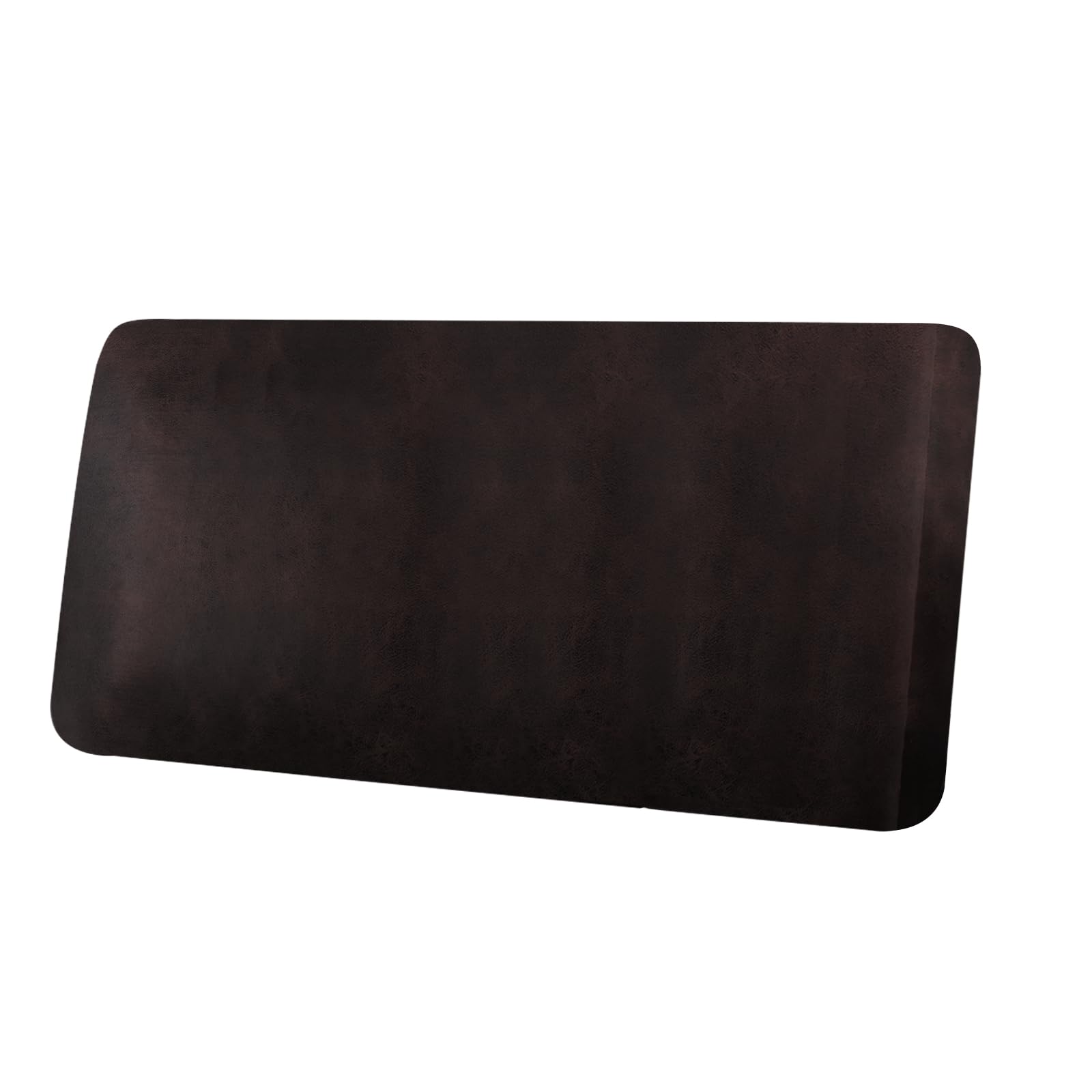 ANARACHON Leather Look Couch Cushion Covers Sofa Seat Slipcovers Sets Couches Furniture Protector for Sectional Armchair Loveseat Pets Kids Stretch Spandex Fabric (1 Cushion Loveseat, Chocolate)