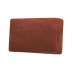 H.VERSAILTEX Velvet Stretch Individual Couch Cushion Cover Plush Slipcover for Loveseat Sofa Furniture Protector Seat Cover (1 Piece Loveseat Cushion Cover, Rust)