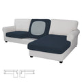 Easy-Going Stretch 3 Pieces Couch Cushion Covers for Sectional Sofa L Shape