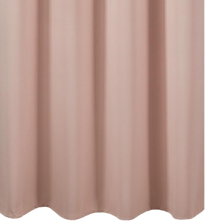 LEMOMO Blackout Curtains 52 x 90 inches Long Blush Curtains Set of 2 Panels Thermal Insulated Room Darkening Curtains for Bedroom