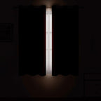 LEMOMO Chocolate Brown Thermal Blackout Curtains/52 x 54 Inch/Set of 2 Panels Room Darkening Curtains for Bedroom