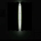 LEMOMO Light Green Thermal Blackout Curtains/52 x 54 Inch/Set of 2 Panels Room Darkening Curtains for Bedroom