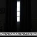 Yakamok 63 Inch Length Burgundy Red Blackout Curtains for Bedroom 63 Inch Length, Thermal Insulated Room Darkening Grommet Top Window Drapes for Living Room,42W x 63L,2 Panels