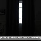 Yakamok Blackout Curtains Room Darkening Thermal Insulated Window Panels,Solid Grommet Top Drapes for Bedroom/Living Room(52Wx90L, Burgundy Red, 2 Panels)