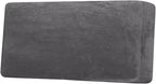 H.VERSAILTEX Velvet Stretch Individual Couch Cushion Cover Plush Cushion Slipcover for Loveseat Sofa Cushion Furniture Protector Seat Cushion Sofa Cover (1 Piece Sofa Cushion Cover, Grey)