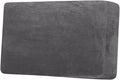 H.VERSAILTEX Velvet Stretch Individual Loveseat Couch Cover Plush Slipcover for Sofa Furniture Protector Seat Cover (1 Piece Loveseat Cushion Cover, Grey)