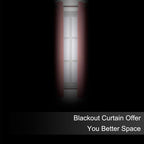 LEMOMO Blackout Curtains 66 x 72 Inch Long Pink Curtains Set of 2 Panels Room Darkening Curtains for Bedroom and Living Room
