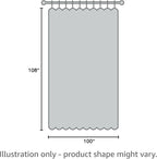 H.VERSAILTEX Blackout Patio Curtains 100 x 108 Inches for Sliding Door Extral Wide Blackout Curtain Panels Thermal Insulated Room Divider - Grommet Top, 9' Tall by 8.5' Wide - Orange