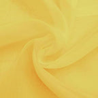 SpaceDresser Yellow Sheer Curtains 4 Panels Rod Pocket Semi-Sheer Curtain 96 Inches Long Light Filtering Voile Window Drapes for Bedroom Living Room Kitchen, Each 52W x 96L