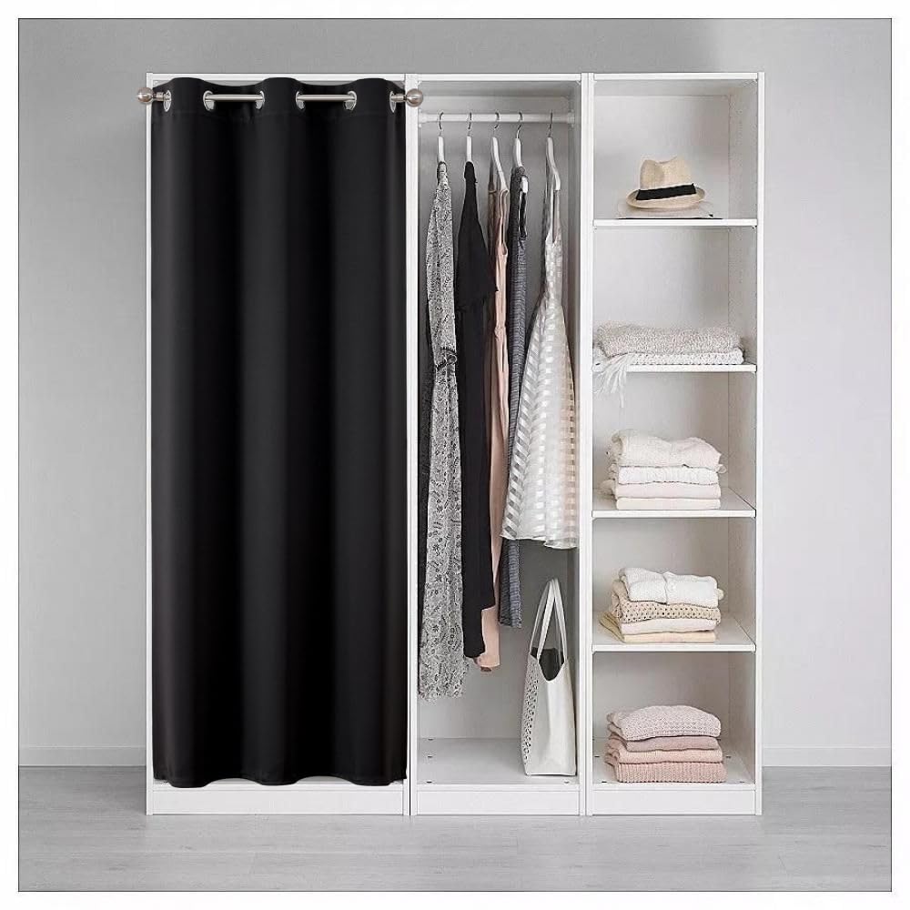 Joydeco Door Curtain Blackout Curtains for Doorway Privacy Closet Drapes