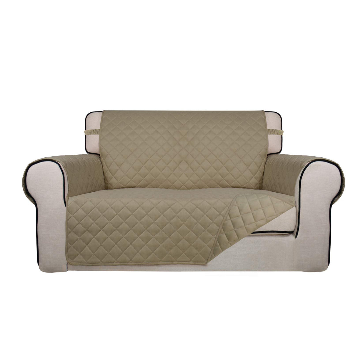 PureFit Reversible Quilted Couch Covers for Dogs Loveseat Sofa Cover 46.5”