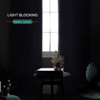 Joydeco Blackout Curtains for Bedroom 90 inch Long 2 Panels, Thermal Insulated Room Darkening Curtains with Grommets, Soft Window Drapes for Living Room (W52 x L90 Inch, Khaki)