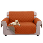 U-NICE HOME Futon Sofa Covers 68''Armless Couch Cover, Brown/Beige
